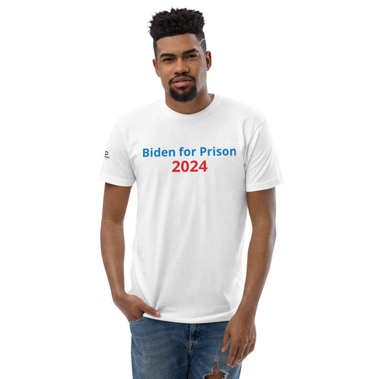 Biden for Prison Short Sleeve T-shirt