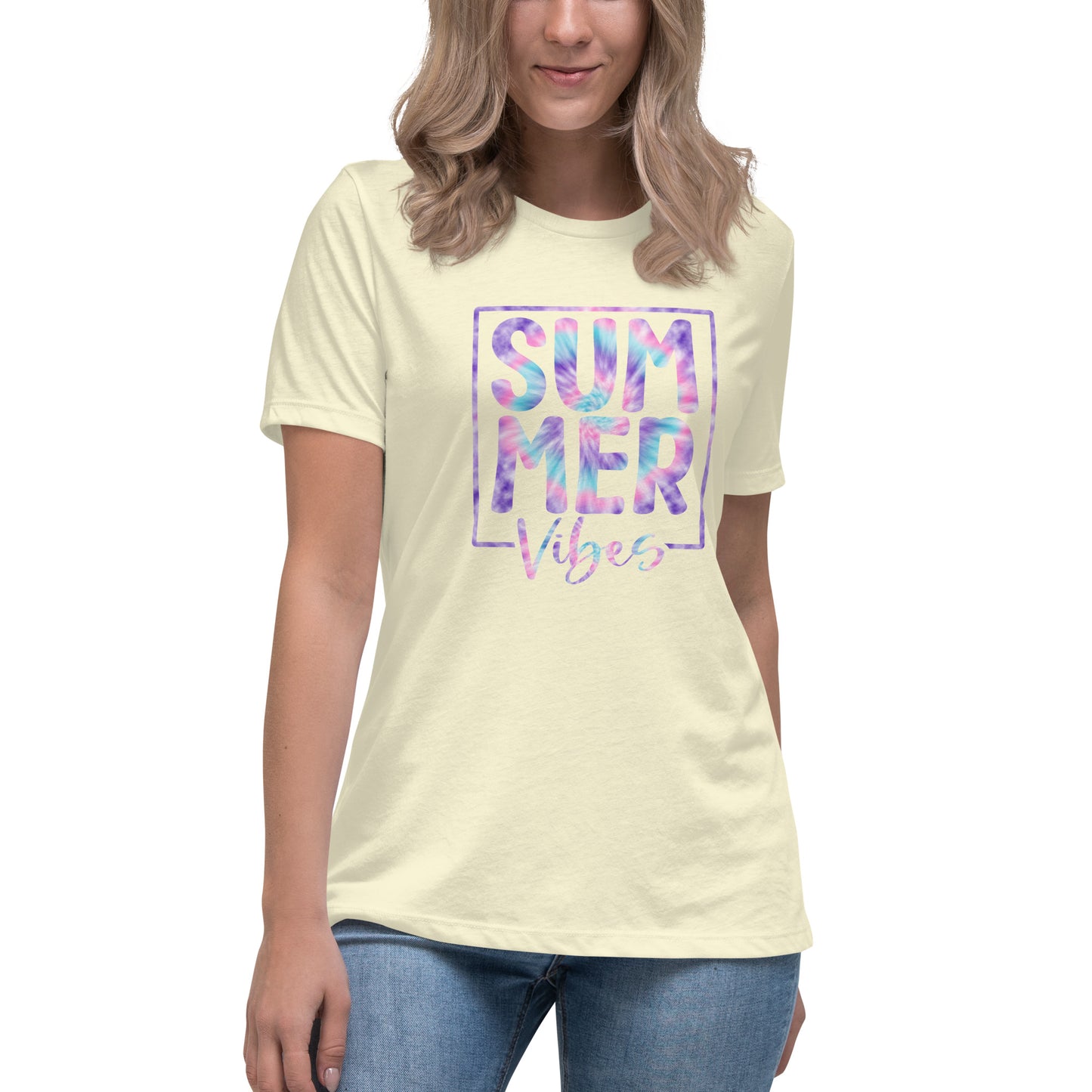 Women's Summer Vibes Relaxed T-Shirt