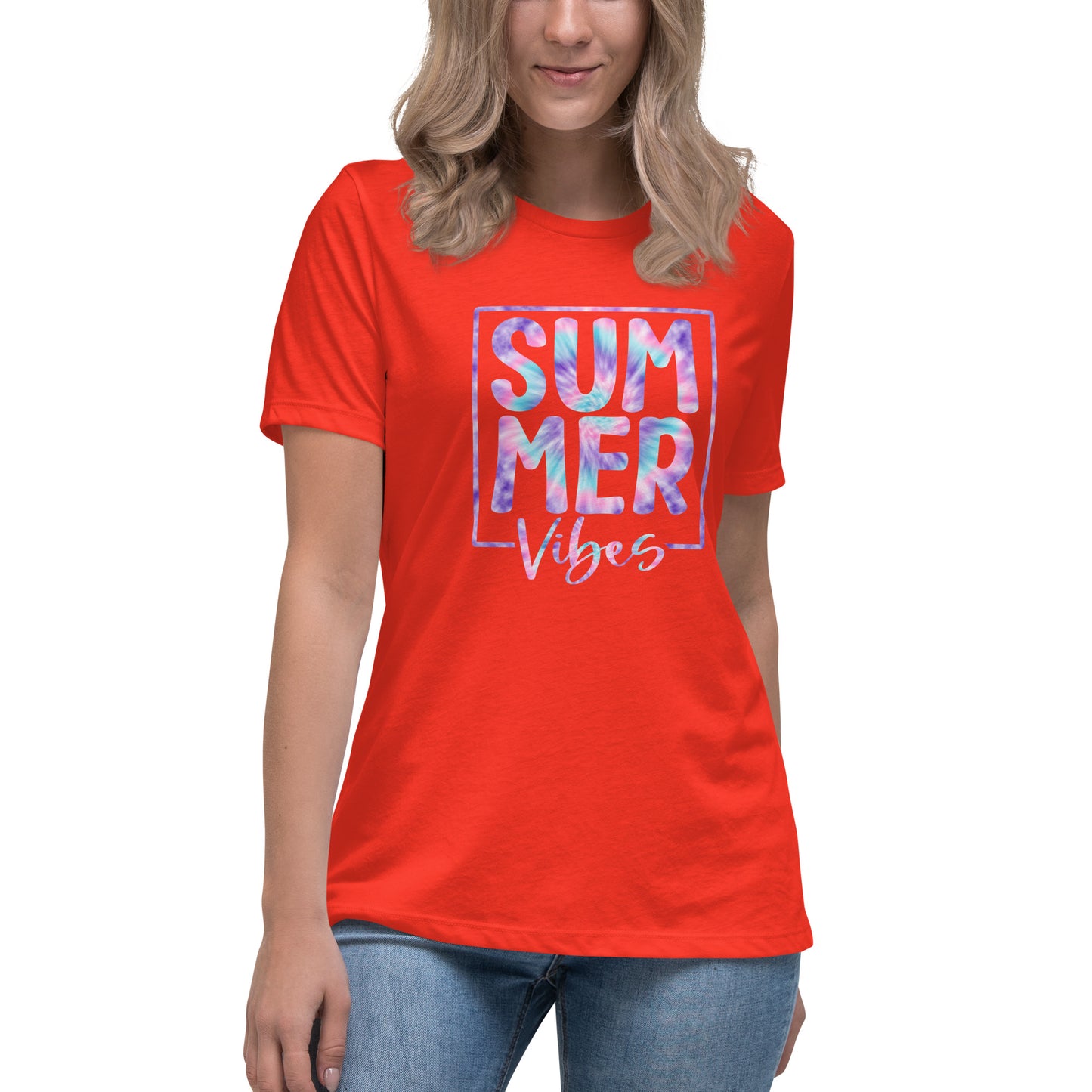 Women's Summer Vibes Relaxed T-Shirt